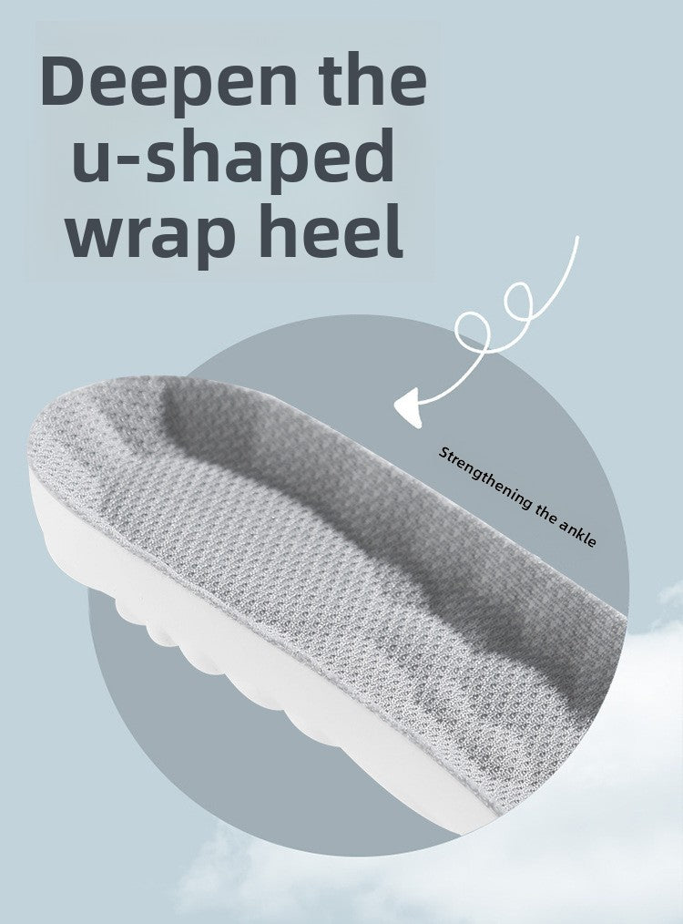 PU Height Increase Insoles for Men and Women, Invisible Inner Height Increase Pads, Non-Deforming, Non-Collapsing, Ultra-Soft Shock-Absorbing Height Increase Pads, Sports Thickened