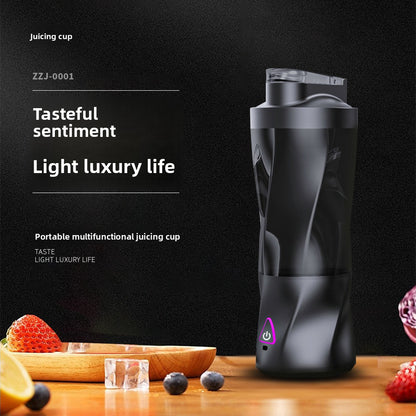 Ligkevan New Juicing Cup Wireless Portable Juicer Rechargeable Outdoor Juice Maker Small Large Capacity