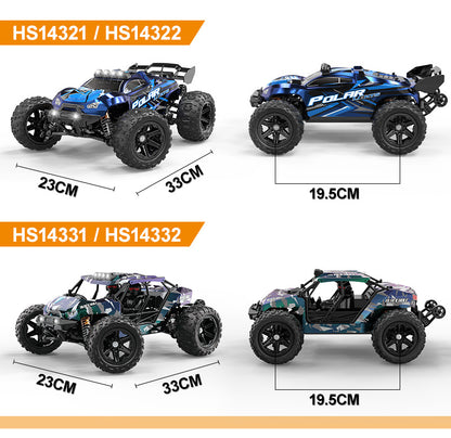 1/18Brushless High-Speed Four-Wheel Drive2.4G Full Scale Professional RC Remote Control Off-Road Big Wheel Bike1/14Brush