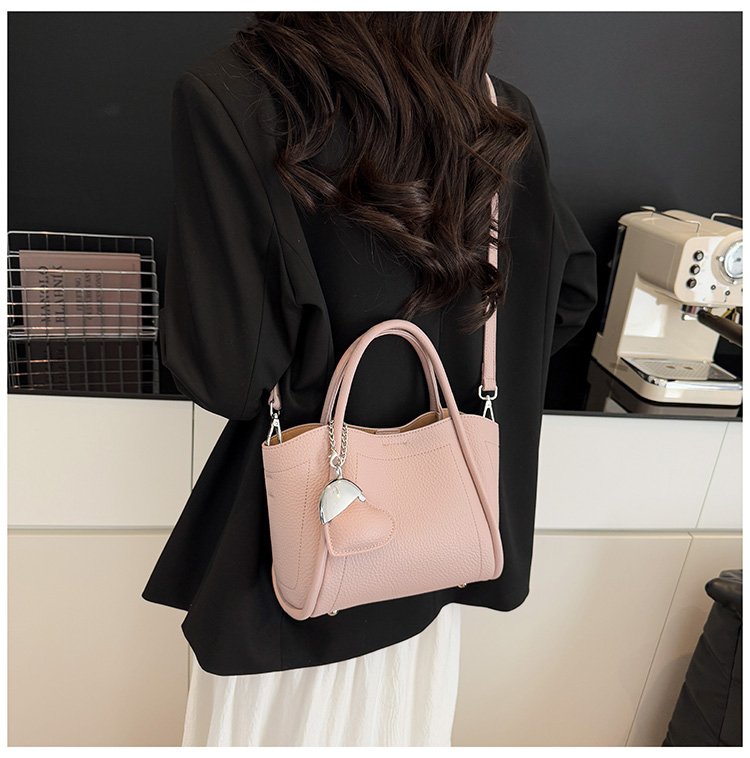 Tote Bag Zipper Shoulder Bag Women's Bag PU