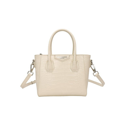 Single Shoulder Crossbody Handbag Zipper Women's Bag PU