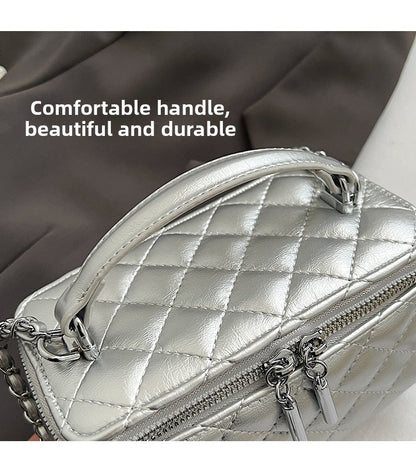 Versatile Simple Elegant Square Bag Shoulder Crossbody Bag