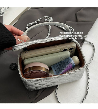 Versatile Simple Elegant Square Bag Shoulder Crossbody Bag