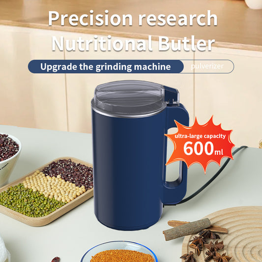 Large Capacity Grinder Household Small Coffee Bean Grinding Cup Grains and Herbs Electric Powder Grinder