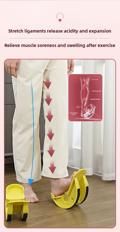Stretching Wheel for Foot Back Flexion Limitation, Ankle Joint Hook, Achilles Tendon, Plantar Fascia Stretching Device, Ankle Rehabilitation Training Equipment