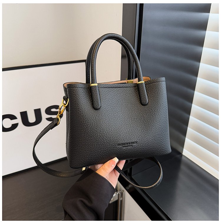 Single Shoulder Bag with Stitching, Single Shoulder Crossbody Handbag for Women, Zipper PU