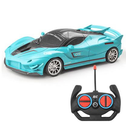 1:18Wireless Remote Control Racing Car High-Speed Drift Charging Light Small Car Boys Children's Toys