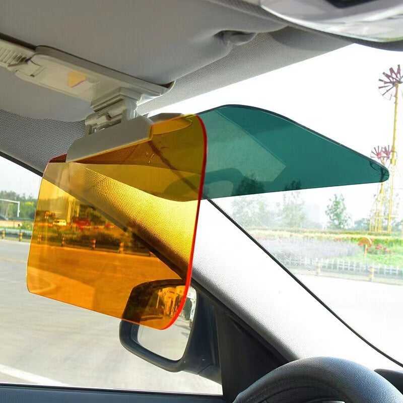 Car Day and Night Anti-Glare Mirror Car Sun Visor Night Vision Goggles Anti-Glare Anti-Strong Light Driver