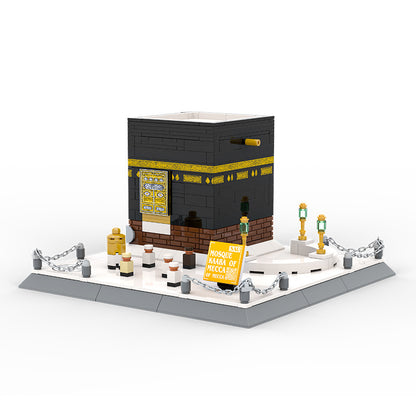 Kaaba Mosque in Mecca, Saudi Arabia, Educational Building Blocks Toy