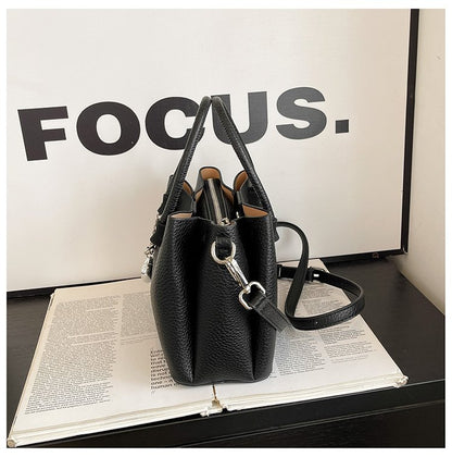 Women's Bag Zipper PU One Size 2025 Summer Basket Bag Shoulder Bag