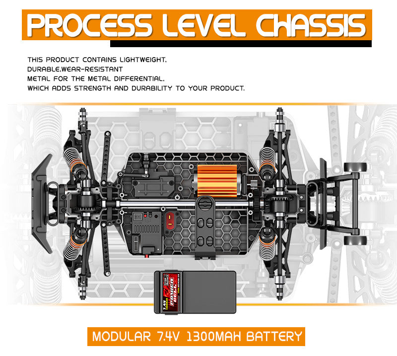 1/18Brushless High-Speed Four-Wheel Drive2.4G Full Scale Professional RC Remote Control Off-Road Big Wheel Bike1/14Brush