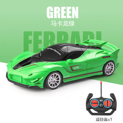 1:18Wireless Remote Control Racing Car High-Speed Drift Charging Light Small Car Boys Children's Toys