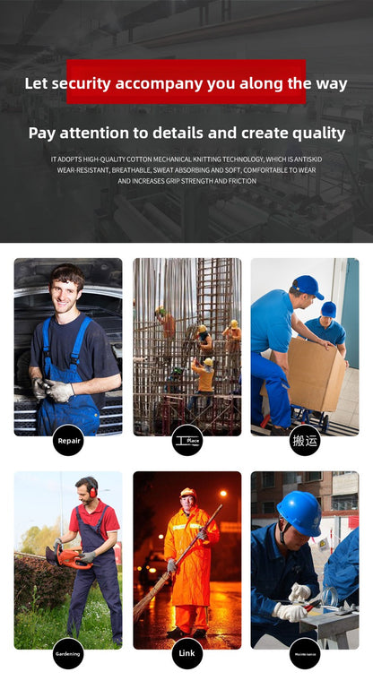 FOR WHOLE SALE ONLY PRICE ON REQUEST                                         Labor Protection Gloves Nylon Non-Slip Dotted Gloves Driving Handling Express Thin 13-Pin Touch Screen Dotted Work Gloves