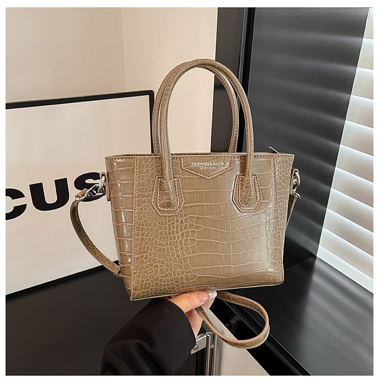 Single Shoulder Crossbody Handbag Zipper Women's Bag PU