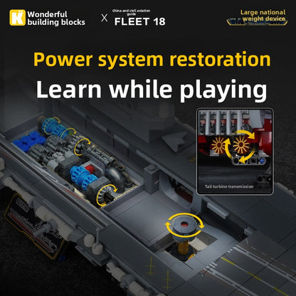 Wonderful Building Blocks KEEPPLEY Great Power Heavy Equipment 99A Main Battle Tank J-20 Fujian Aircraft Carrier J-15 J-10C Toys