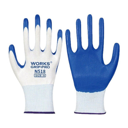 FOR WHOLE SALE ONLY PRICE ON REQUEST                     Nitrile Rubber Coated Labor Protection Gloves for Construction Site Work, Thickened, Wear-resistant, Odorless, Breathable Nylon Latex Work Gloves