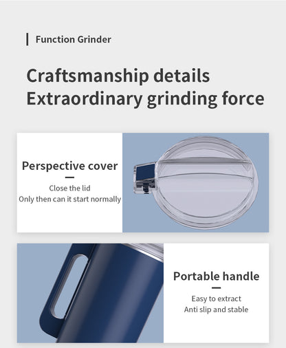 Large Capacity Grinder Household Small Coffee Bean Grinding Cup Grains and Herbs Electric Powder Grinder