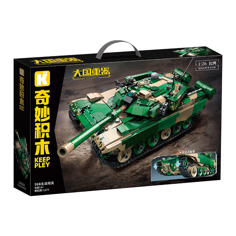 Wonderful Building Blocks KEEPPLEY Great Power Heavy Equipment 99A Main Battle Tank J-20 Fujian Aircraft Carrier J-15 J-10C Toys