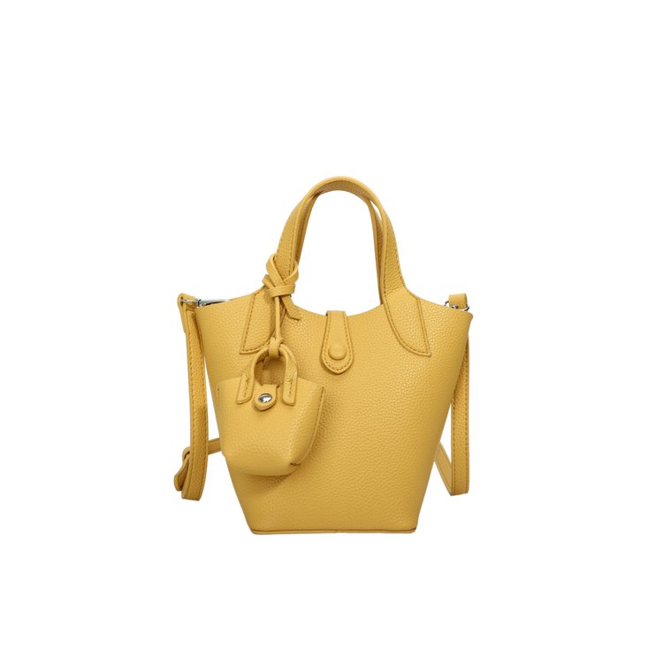 Bucket Bag Shoulder Bag One Size 2025 Spring Magnetic Buckle PU Women's Bag