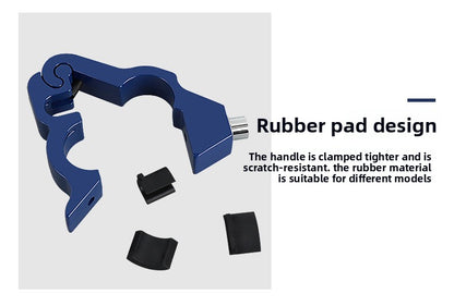 motorcycle and electric vehicle handlebar locks Aluminum Alloy Throttle Lock Head Handle Brake Lock Factory