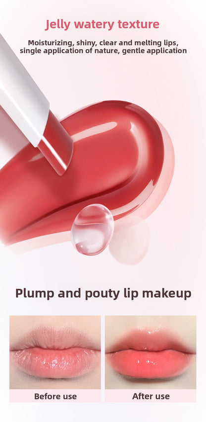 NOVO Charming Translucent Moisturizing Lipstick, Waterproof, Long-lasting, Non-fading, Brightening, Natural Look,