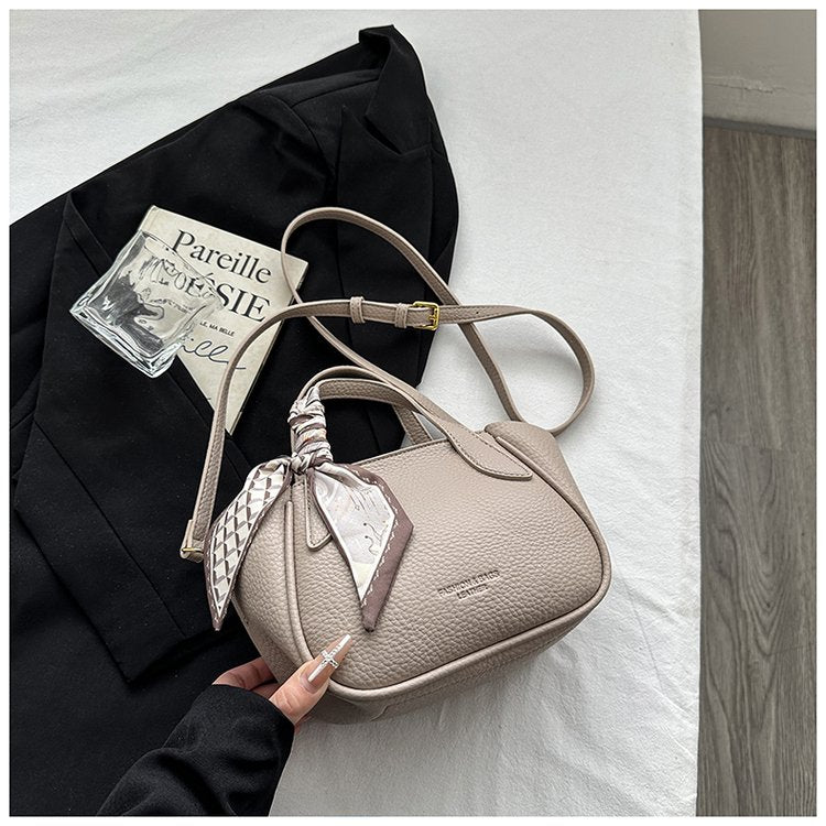 Women's Bag Vegetable Basket Bag PU Zipper Crossbody Handbag One Size