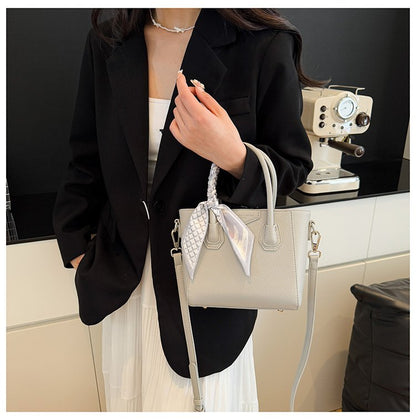 Single Shoulder Crossbody Handbag PU Zipper One Size Women's Bag