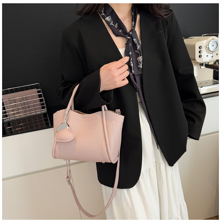Tote Bag Zipper Shoulder Bag Women's Bag PU