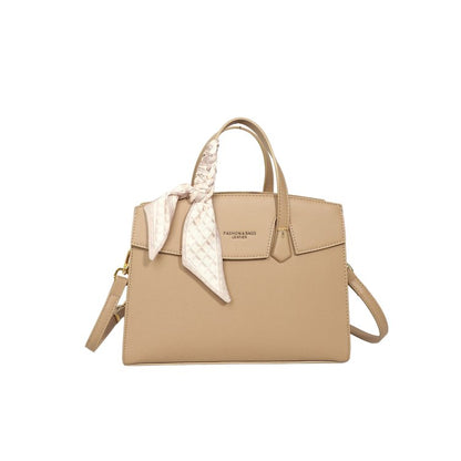 Single Shoulder Bag One Size Small Square Bag Women's Bag PU 2025 Autumn Zipper