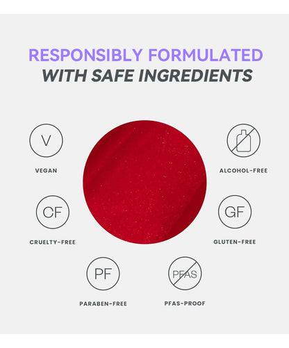 Wonderskin WONDER BLADING Lip Stain Masque – Long-Lasting, Waterproof, Transfer-Proof Colour Gloss Lipgloss with Hydrating Vegan Formula for Soft, No-Fade Lips