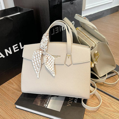 Single Shoulder Bag One Size Small Square Bag Women's Bag PU 2025 Autumn Zipper