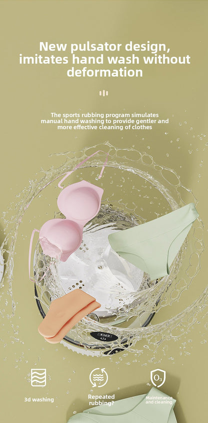 Mini Small Washing Machine Blue Light Sterilization Portable Baby and Mother Underwear Socks Panties Professional Underwear Laundry Cup