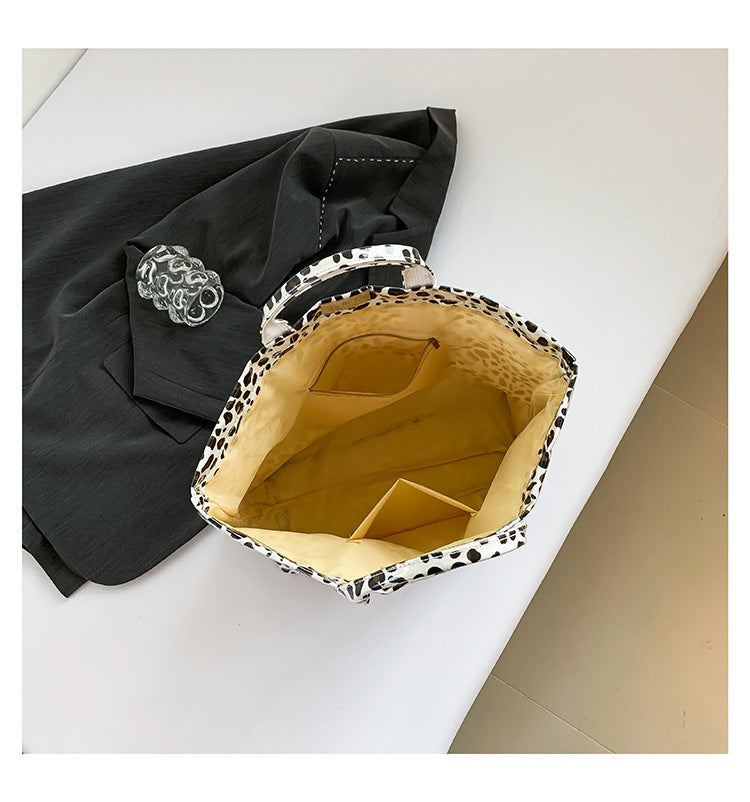 Leopard Print Handheld Large Bag Tote Bag