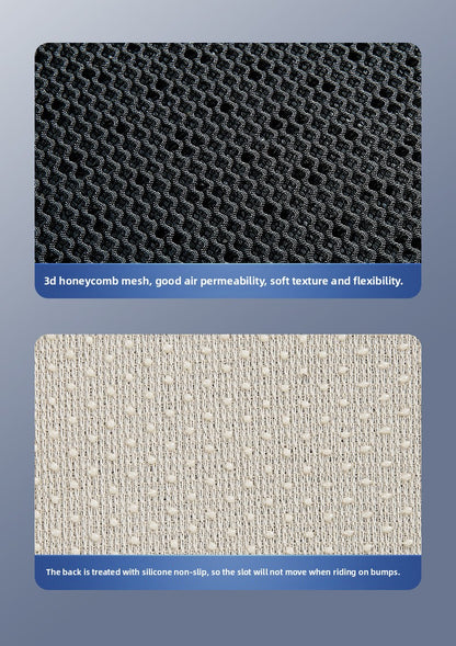 Summer Car Ventilation Seat Cushion Cooling Seat Pad Summer Cool Air Breathable Heat Dissipation Cooling Pad Truck Backrest with Fan