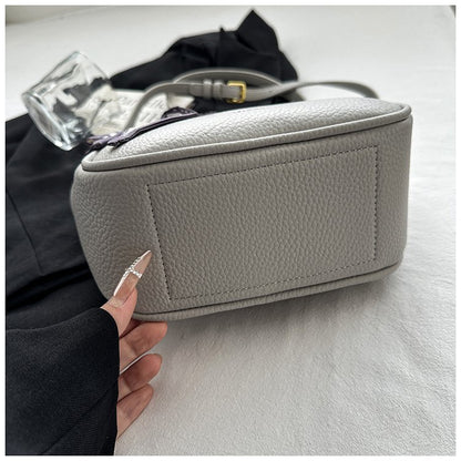 Women's Bag Vegetable Basket Bag PU Zipper Crossbody Handbag One Size