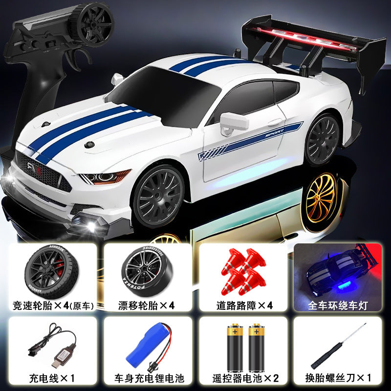 Remote Control Car RC Remote Control 1:24 Scale Fast Speed Drift Car Four-wheel Drive Drift Racing Toy Car Model Hot Seller