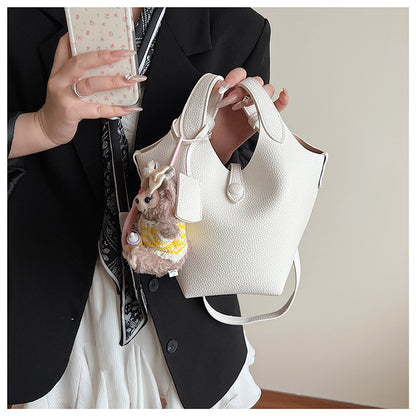 Niche Design Sense Simple Commuting Versatile Bucket Bag