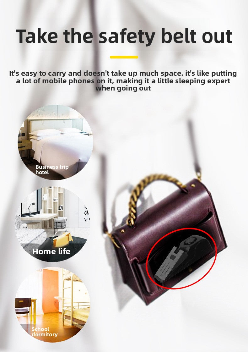 Hotel Door Stop Anti-Theft Alarm Door Gap Anti-Theft Device Door Stop Alarm Home Door Stop Alarm