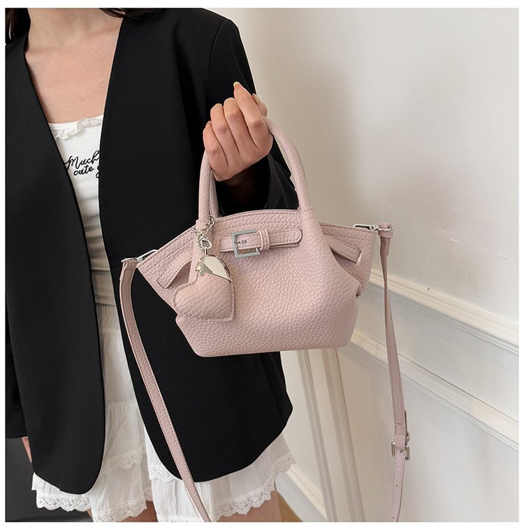 Zipper Tote Bag Women's Bag PU2025 Spring One Size Crossbody Handbag