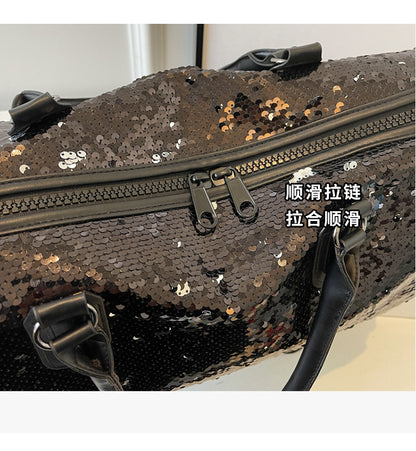 Sequin fashion Large Capacity Travel Bag