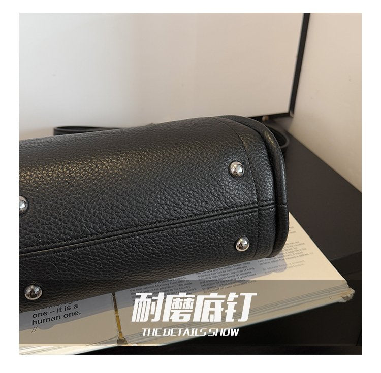 Tote Bag Zipper Shoulder Bag Women's Bag PU