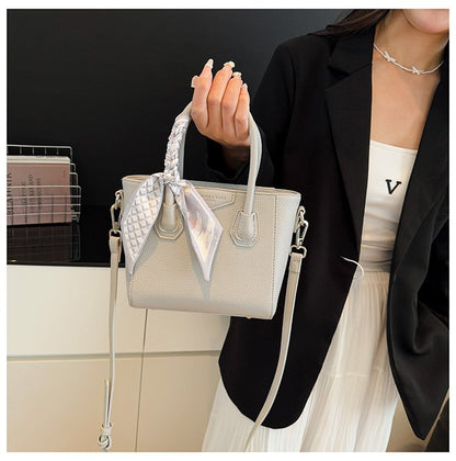 Single Shoulder Crossbody Handbag PU Zipper One Size Women's Bag