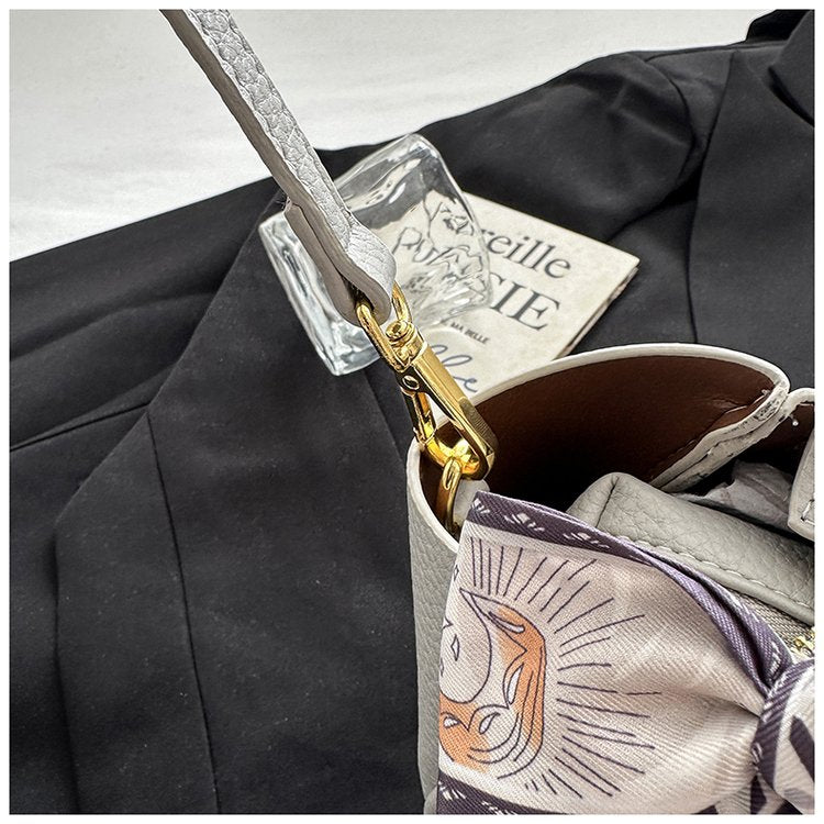 Women's Bag Vegetable Basket Bag PU Zipper Crossbody Handbag One Size