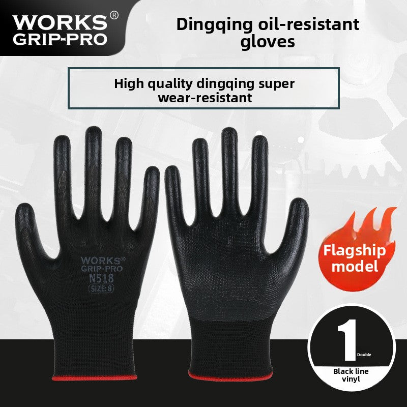 FOR WHOLE SALE ONLY PRICE ON REQUEST                     Nitrile Rubber Coated Labor Protection Gloves for Construction Site Work, Thickened, Wear-resistant, Odorless, Breathable Nylon Latex Work Gloves