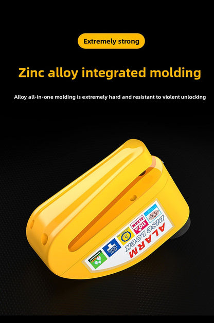 Universal Electric Bike Disc Brake Lock Motorcycle Lock Anti-Theft Bicycle Alarm Disc Brake Lock Mountain Bike Lock Bicycle Lock