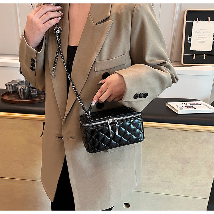 Versatile Simple Elegant Square Bag Shoulder Crossbody Bag