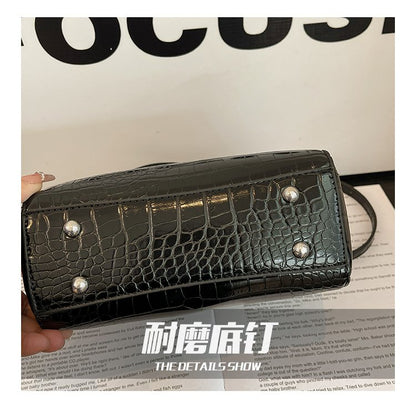 Single Shoulder Crossbody Handbag Zipper Women's Bag PU