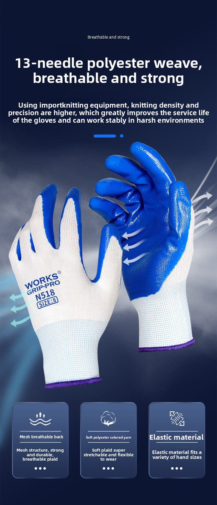 FOR WHOLE SALE ONLY PRICE ON REQUEST                     Nitrile Rubber Coated Labor Protection Gloves for Construction Site Work, Thickened, Wear-resistant, Odorless, Breathable Nylon Latex Work Gloves