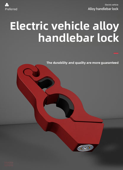 motorcycle and electric vehicle handlebar locks Aluminum Alloy Throttle Lock Head Handle Brake Lock Factory