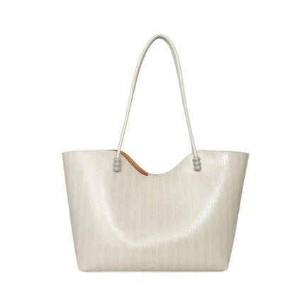 Shoulder Bag One Size Women's Bag Zipper PU 2025 Autumn Tote Bag